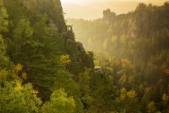 Herbst im Elbsandsteingebirge im Nationalpark Sächsische Schweiz Herbst im Elbsandsteingebirge im Nationalpark Sächsische Schweiz